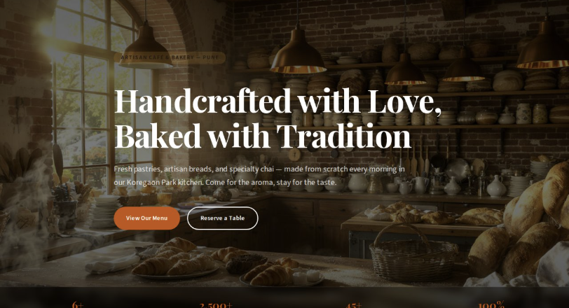 Bakery website